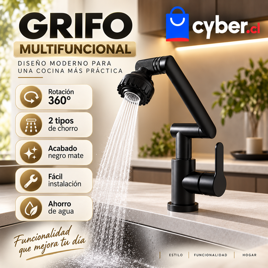 Grifo Articulado 1080° Pro™ – Más Alcance, Menos Salpicaduras