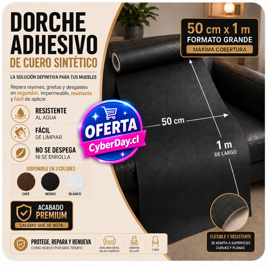 Rollo Adhesivo de Cuero para Reparación