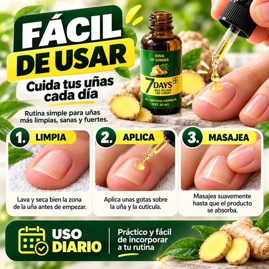 Tratamiento para Hongos y Uñas Amarillas | Uñas Más Fuertes desde 7 Días