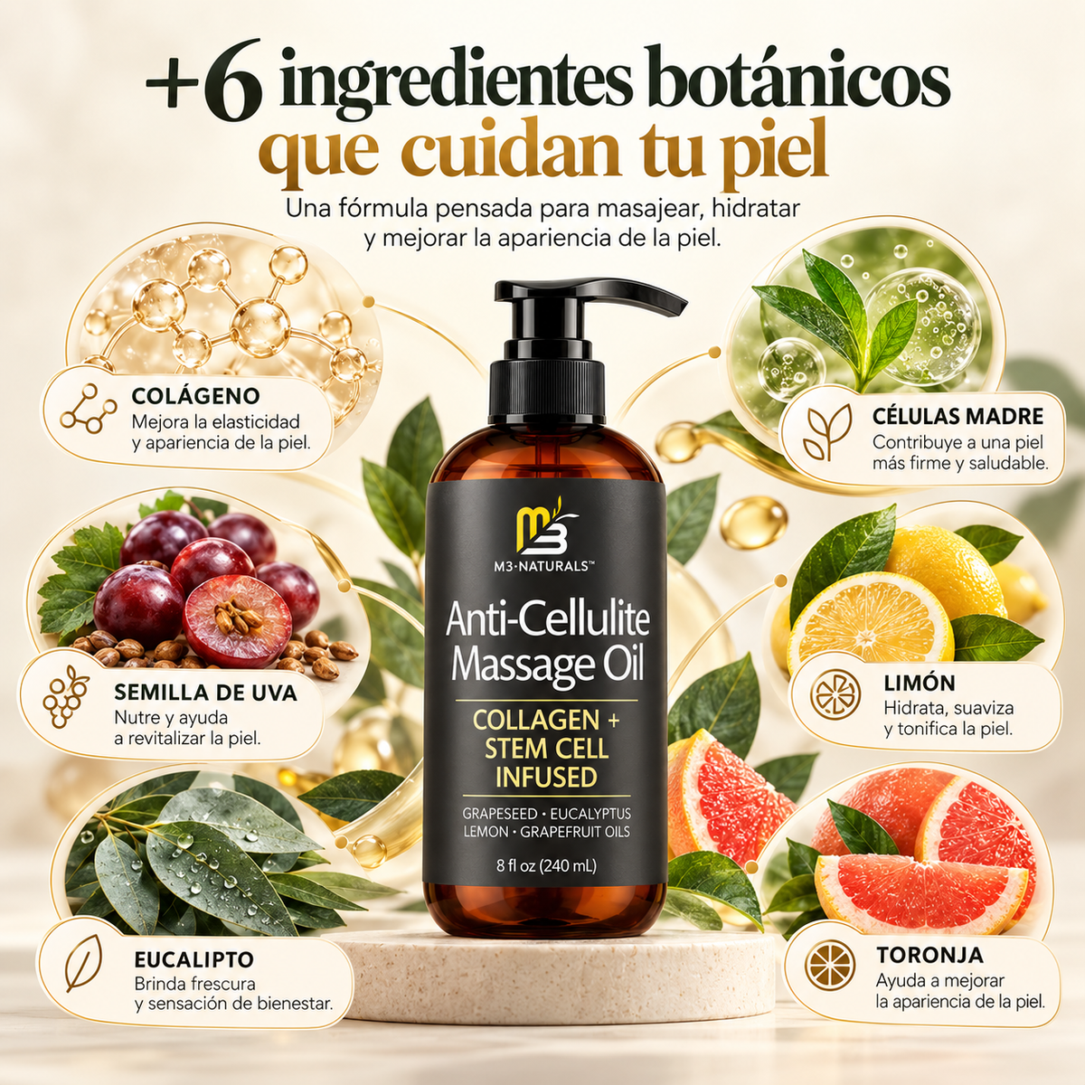 NaturalCell™ Pack 2 | El Secreto para una Piel Más Lisa y Firme